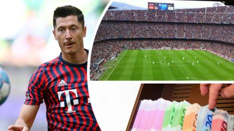 Левандовски Барселона Ноу Камп