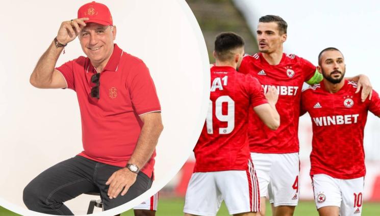 ЦСКА - ПО ТРАДИЦИЯ! Камата надъха „червените“ за дербито. И високо над върха е ЦСКА! Така е било и така ще бъде, написа Христо Стоичков