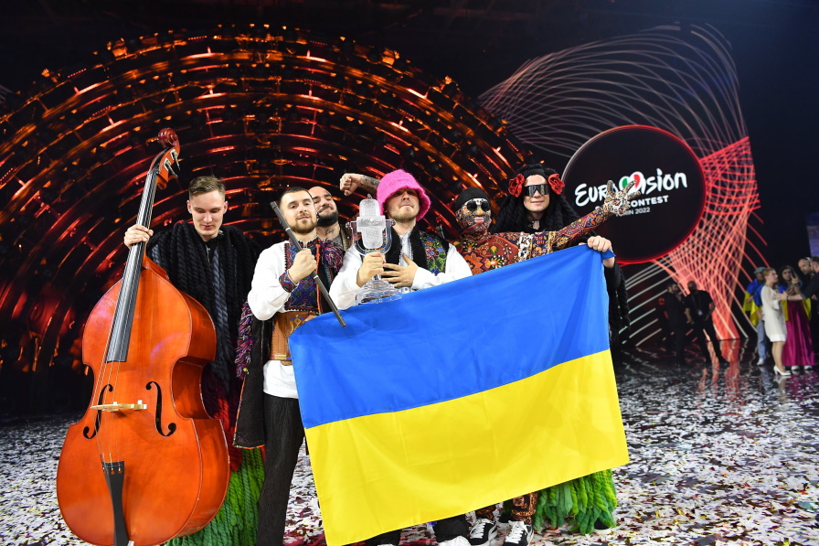 <p>Впечатляващо шоу на Евровизия 2022</p>