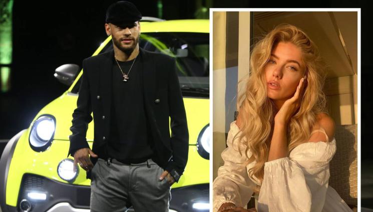 Неймар - Секси атлетка предизвика Неймар. Дали пък да не се надбягваме, пита Алиса Шмид