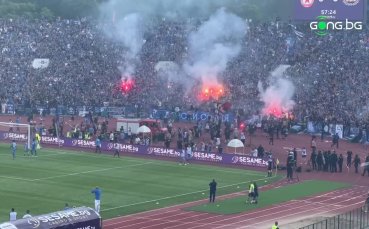 Секторите Б и В на Националния стадион Васил Левски изпаднаха