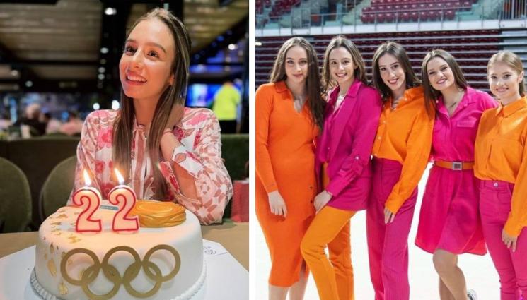 Мадлен Радуканова - Златната Мадлен събра тайфата за рожден ден, получи торта с олимпийското злато