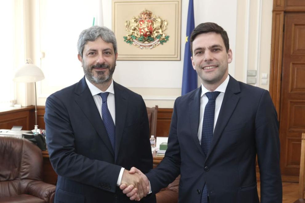 Засилването на сътрудничеството между България и Италия в редица области