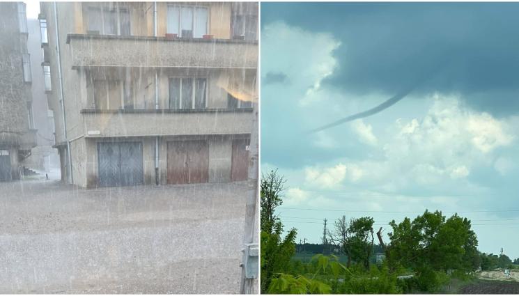 градушка смерч - ВРЕМЕТО ПОЛУДЯ: Градушки помляха части от страната (ВИДЕО+СНИМКИ)