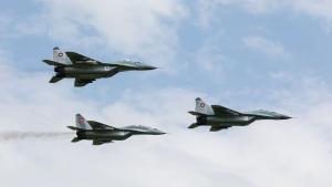 За първи път Военновъздушните сили ВВС проведоха днес 31 август