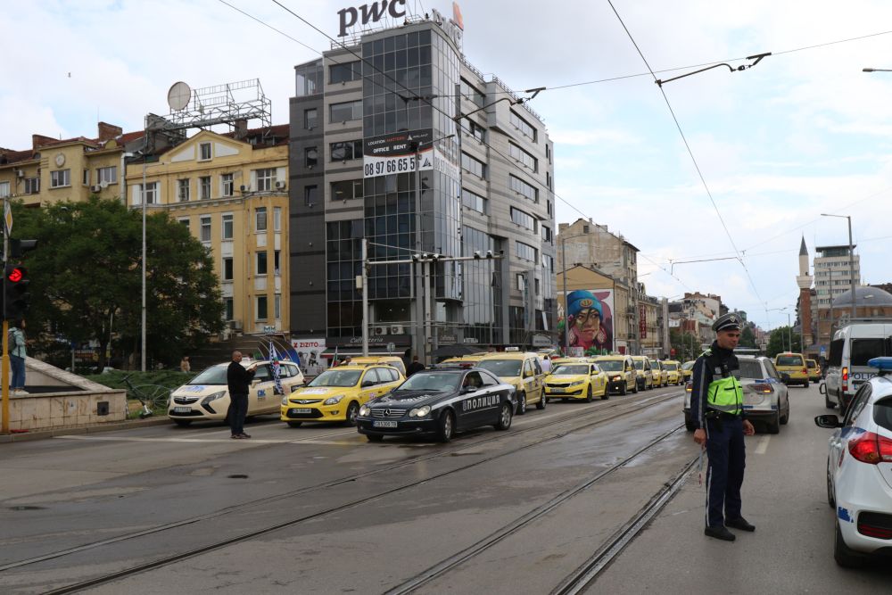 Протест на превозвачите