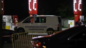 стрелба на бензиностанция в София