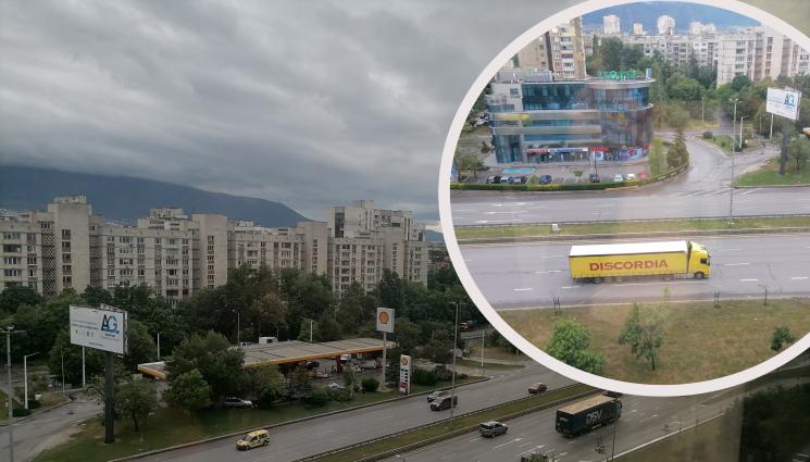 шествие камиони рейсове - БЛОКАЖ: Километрична опашка от камиони и автобуси задръсти „Цариградско шосе“ в София (ВИДЕО)