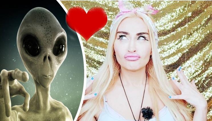 нло - СТРОГО СЕКРЕТНО: Влюбена в извънземено отказва да покаже лицето му (СНИМКИ + ВИДЕО)