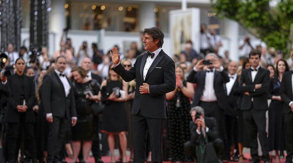 Том Круз завладя Кан  (СНИМКИ)