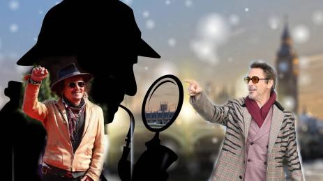 робърт дауни джони деп шерлок