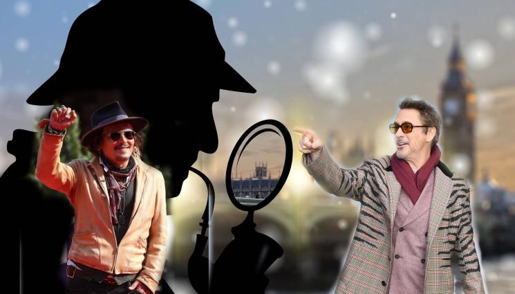 робърт дауни джони деп шерлок - ПРИЯТЕЛ В НУЖДА СЕ ПОЗНАВА: Робърт Дауни Джуниър кани Джони Деп в „Шерлок Холмс 3“