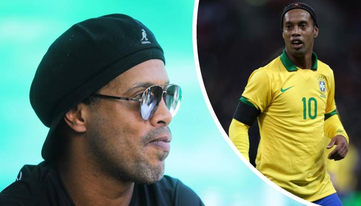 Роналдиньо - Роналдиньо игра волейбол в турско шоу