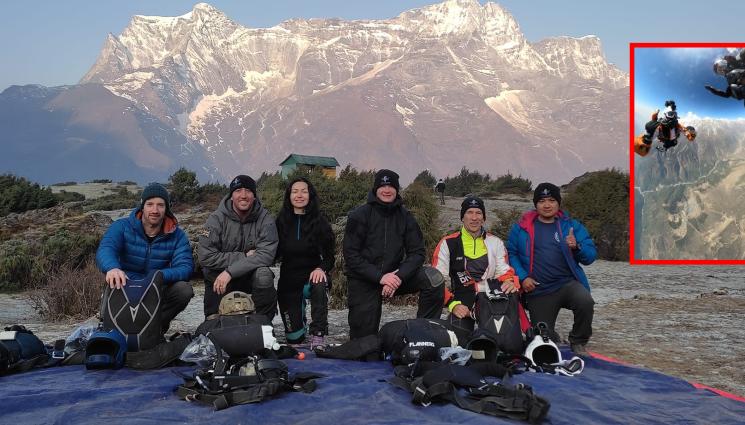 Красимир Илиев - 59-годишен нашенец скочи с парашут край Еверест