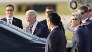 Американският държавен глава Джо Байдън пристигна днес в Южна Корея