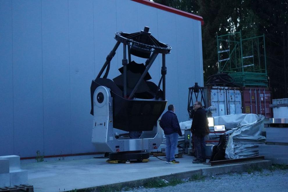 Успешно преминаха тестовете в Австрия на новия телескоп за Националната