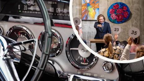 ретро кола автомобил търг