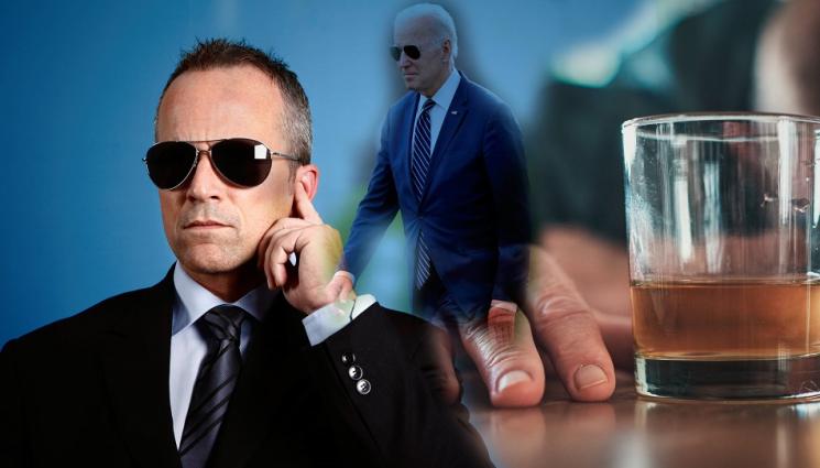 a - КУРИОЗ! Фиркан гард на Байдън вилня в Южна Корея, щракнаха му белезниците