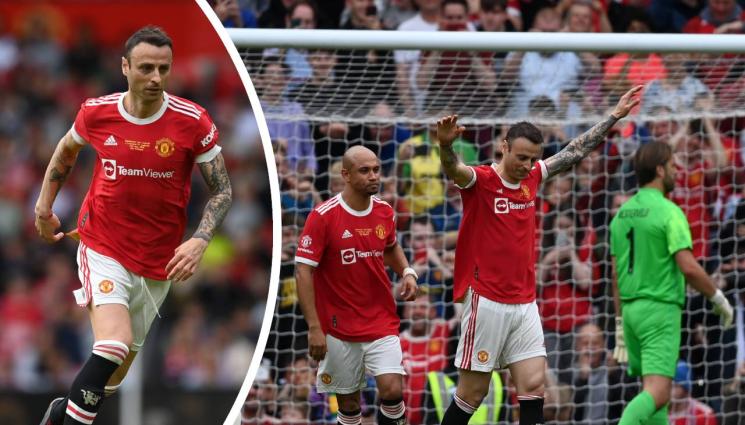 Димитър Бербатов - Бербатов отново бележи за Юнайтед в мач с легендите на Ливърпул