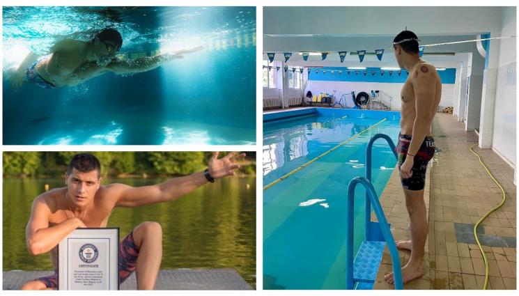 плуване - НЕЧОВЕШКО: Наш рекордьор на Гинес с пореден опит за историята - ще пробва да плува 24 часа в басейн (СЛЕДЕТЕ НА ЖИВО)