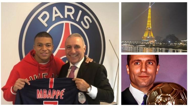 Стоичков Мбапе - Стоичков и звездата на ПСЖ Килиан Мбапе гледат заедно дерби (СНИМКИ)