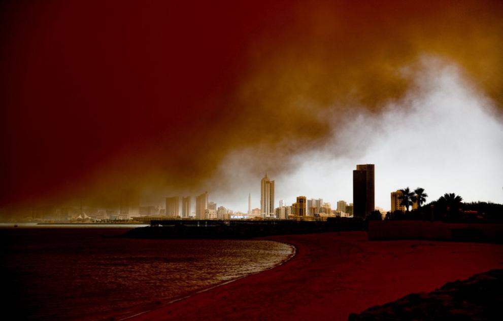 Кувейт пясъчна буря