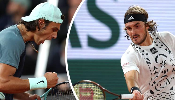 Циципас Ролан Гарос - Финалистът в Ролан Гарос Стефанос Циципас се спаси от ранно отпадане, като измори и обърна италианец