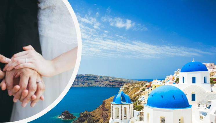 санторини сватби - ЩУРМ: Сватбен бум в Гърция, свършиха часовете и за догодина