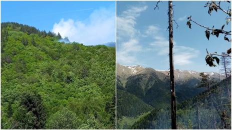 пожар рилски манастир