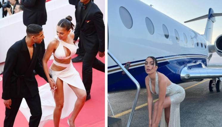 Джорджина Родригес - Половинката на Роналдо привлече погледите, дефилира на фестивала в Кан (СНИМКИ)