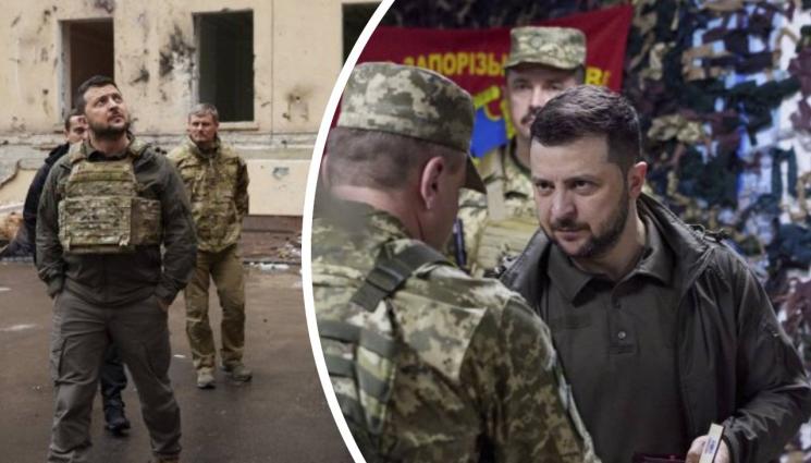 Володимир Зеленски - В ОКОТО НА БУРЯТА: Зеленски отиде на фронтовата линия в Донбас