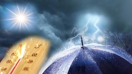 слънце дъжд