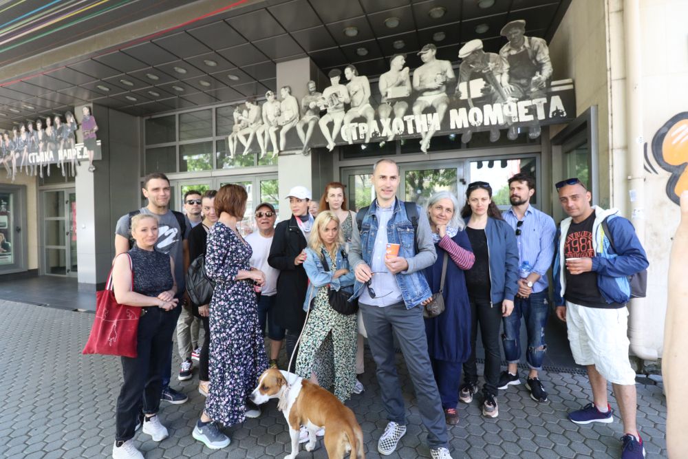 Протест на Младежкия театър