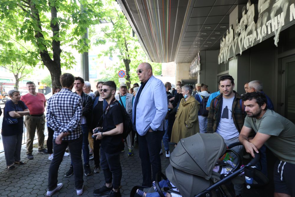 Протест на Младежкия театър