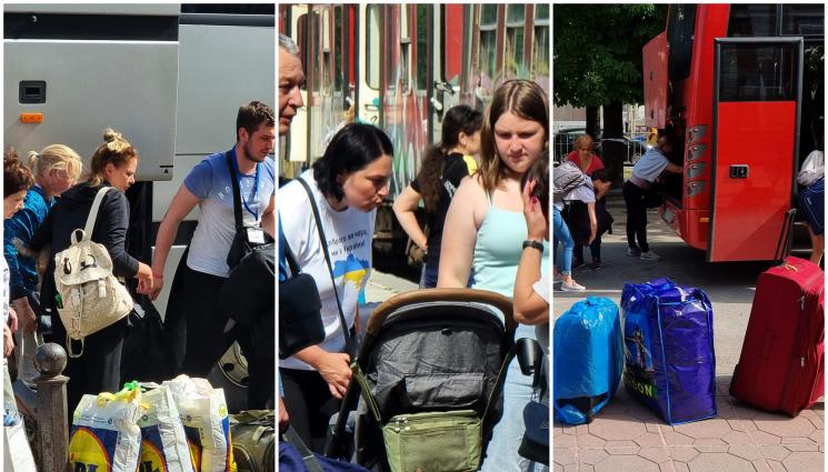 бежанци - САГАТА СЕ ПОВТАРЯ: Все повече украински граждани отказват да бъдат преместени