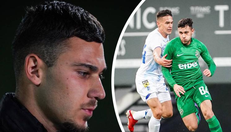 Доминик Янков - Талантливият Доминик Янков подписа нов договор с шампионите