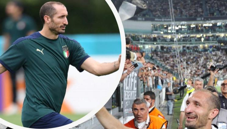 Джорджо Киелини - Европейски шампион спира с футбола на мач с Аржентина