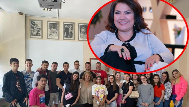 Марта Вачкова - ДЕТСТВО МОЕ: Марта Вачкова се върна в училище