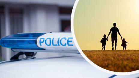 баща деца полиция