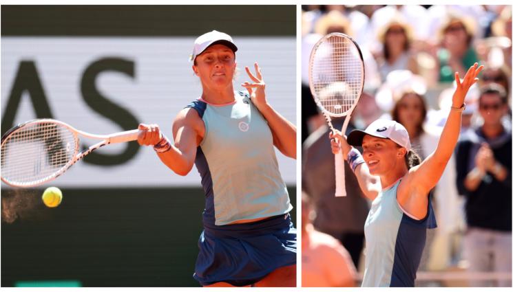 Швьонтек - С украинска лента полякинята Ига Швьонтек сгази за около час Даря Касаткина и с 34-ата си поредна победа стана първата финалистка в Ролан Гарос