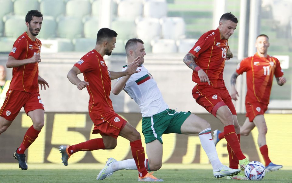 Отборът на Северна Македония победи с 2:0 Гибралтар като гост
