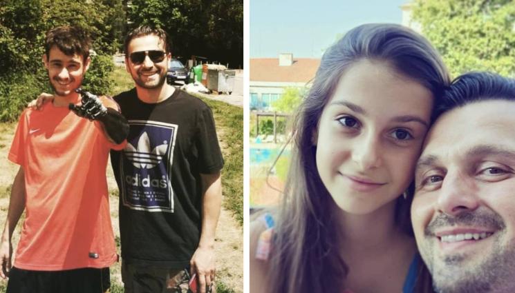 Александър Сано - Актьорът Александър Сано пред 