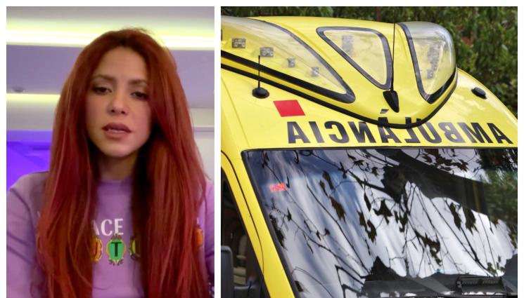 Шакира линейка - Шакира с паник атака заради изневярата на Пике - налага се да я транспортират в линейка до барселонска к линика