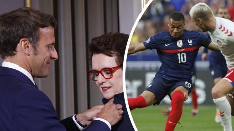 Макрон Мбапе