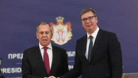 Лавров Вучич