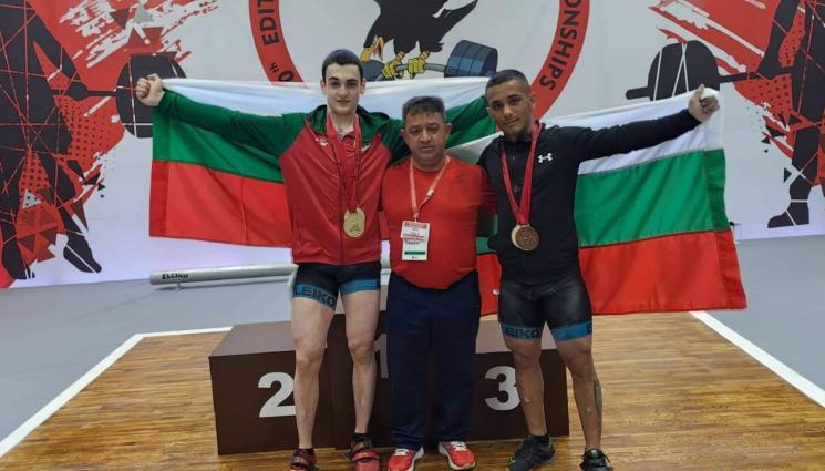 щанги - Още един медал за България от европейското по щанги
