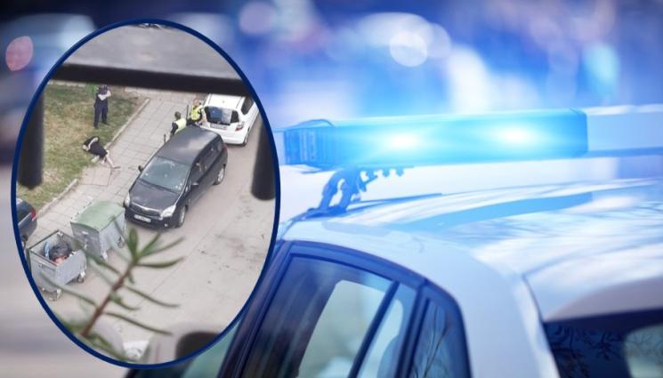 s - ЕКШЪН: Гонка с полицията и зрелищен арест насред столичен квартал