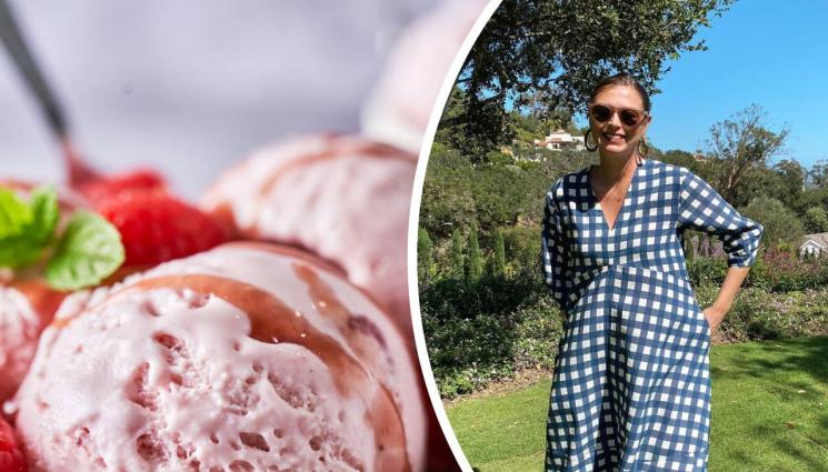 Мария Шарапова - Бременната Маша смени коктейлите с ягодов сладолед и картофени палачинки