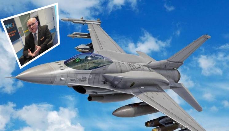 Джонатан Лин F16 - Сглобяваме първия български Ф-16 до края на 2022 г., инженерите ни работят на пълни обороти