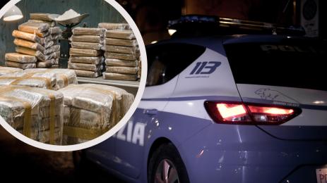 полиция Италия кокаин